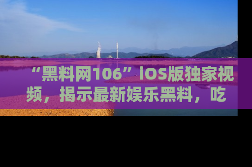 “黑料网106”iOS版独家视频，揭示最新娱乐黑料，吃瓜不停！