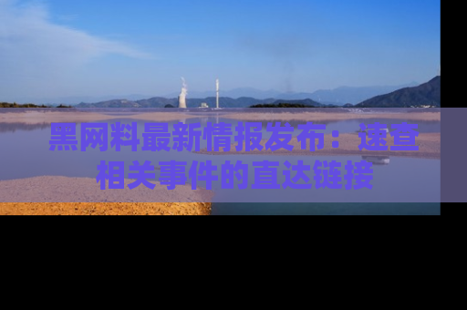 黑网料最新情报发布：速查相关事件的直达链接