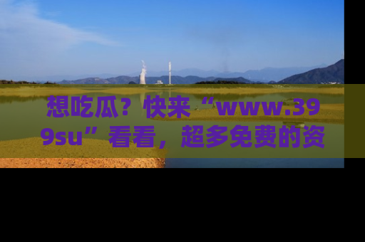 想吃瓜？快来“www.399su”看看，超多免费的资源让你尽情享受！