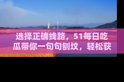 选择正确线路，51每日吃瓜带你一句句刨坟，轻松获取娱乐新资讯