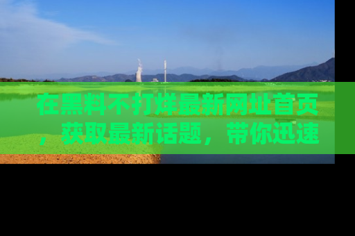 在黑料不打烊最新网址首页，获取最新话题，带你迅速了解娱乐圈大事！