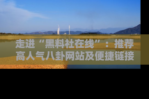 走进“黑料社在线”:推荐高人气八卦网站及便捷链接的全面指南
